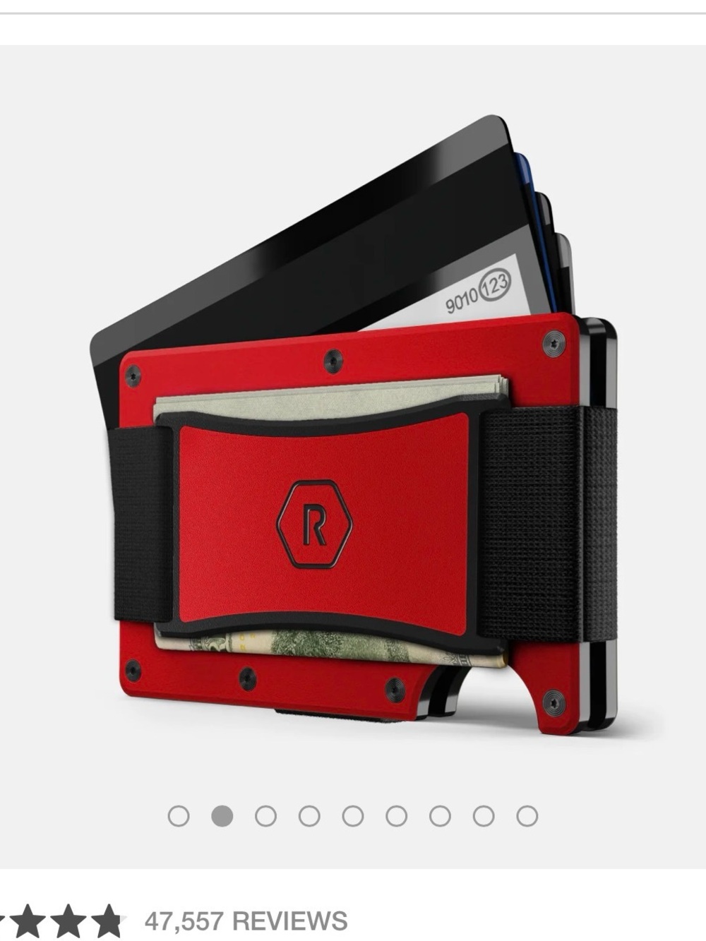 Ridge Wallet - Rodeo Red Collection - Picture 7 of 12